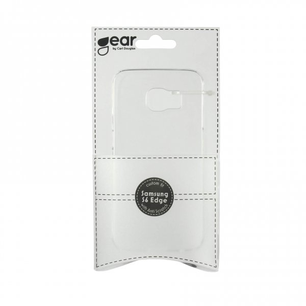 Gear Samsung Galaxy S6 Edge Deksel Hardplast Transparent