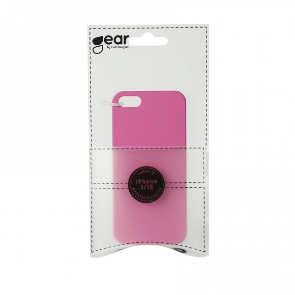 Gear iPhone 5/5S/SE 2016 Deksel Hardplast Rosa