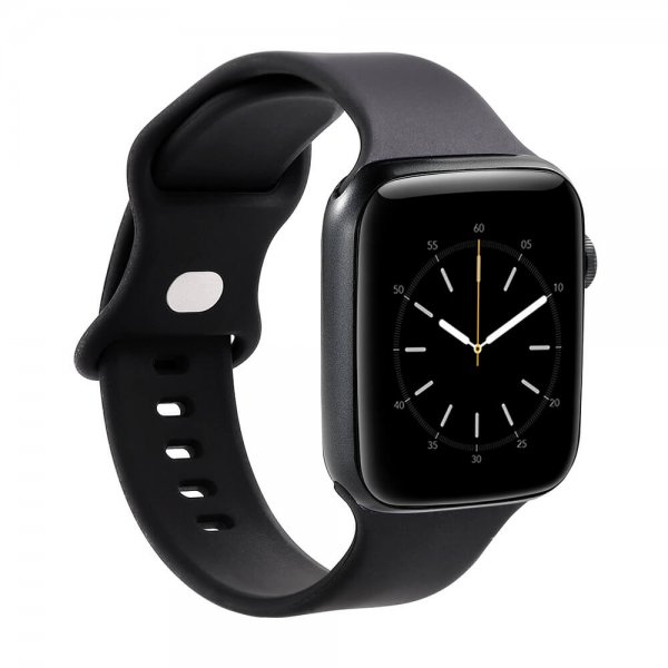Gear Watch 38mm/Watch 40mm/Watch 41mm Armbånd Silikon Svart