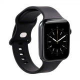 Gear Watch 38mm/Watch 40mm/Watch 41mm Armbånd Silikon Svart