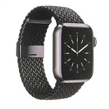 Gear Watch 38mm/Watch 40mm/Watch 41mm Armbånd Flettet Nylon Svart