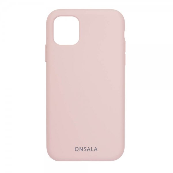 Onsala iPhone 11 Pro Max Deksel Silikon Sand Pink