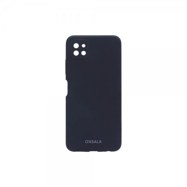 Onsala Samsung Galaxy A22 5G Deksel Silikon Svart