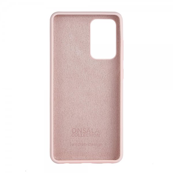 Onsala Samsung Galaxy A52/A52s 5G Deksel Silikon Sand Pink