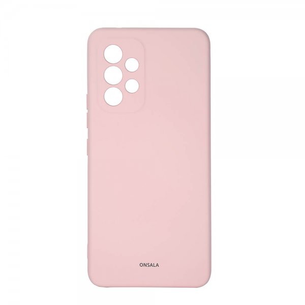 Onsala Samsung Galaxy A53 5G Deksel Silikon Chalk Pink