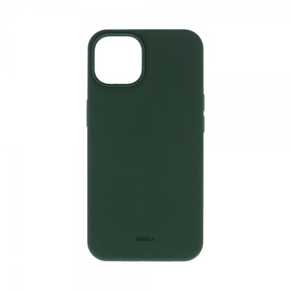 Onsala iPhone 13 Deksel Silikon Olive Green