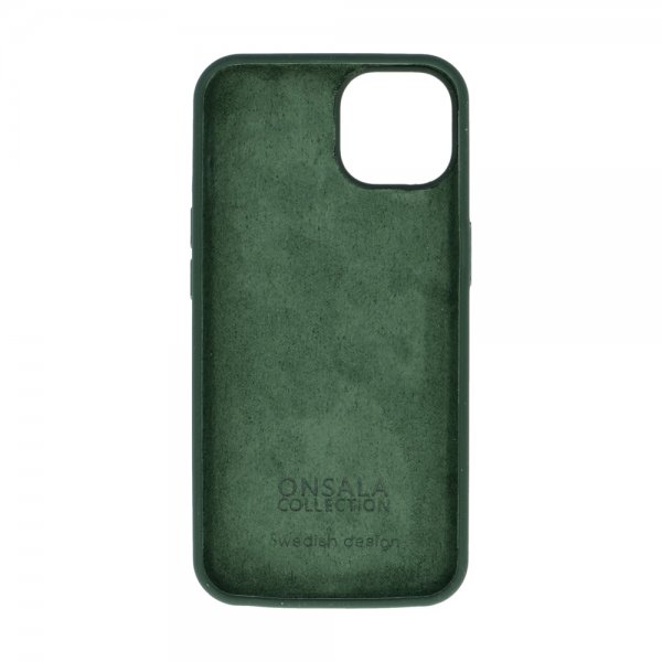 Onsala iPhone 13 Deksel Silikon Olive Green