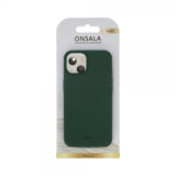 Onsala iPhone 13 Deksel Silikon Olive Green
