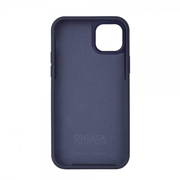 Onsala iPhone 14 Plus Deksel Silikon Dark Blue