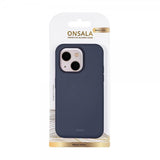 Onsala iPhone 14 Pro Deksel Silikon Dark Blue