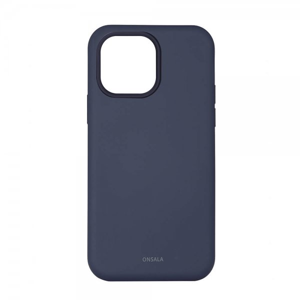Onsala iPhone 14 Pro Max Deksel Silikon Dark Blue