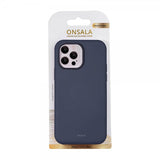 Onsala iPhone 14 Pro Max Deksel Silikon Dark Blue