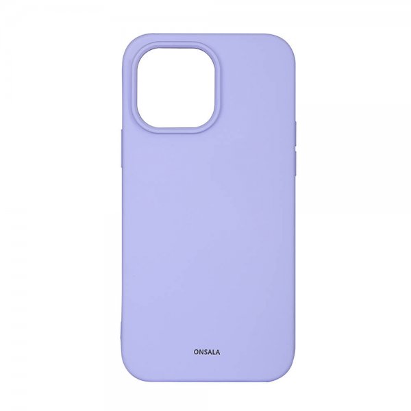Onsala iPhone 14 Pro Max Deksel Silikon Lilla