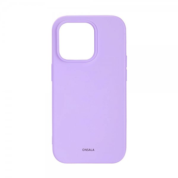 Onsala iPhone 13 Pro Deksel Silikon Lilla