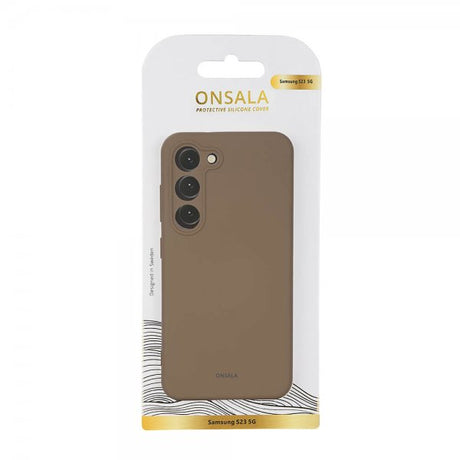 Onsala Samsung Galaxy S23 Deksel Silikon Summer Sand