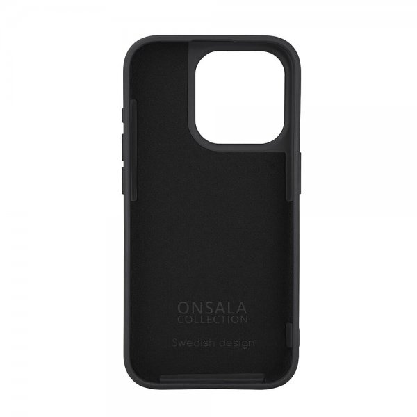Onsala iPhone 15 Pro Deksel Silicone Touch MagSeries Svart