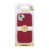 Onsala iPhone 15 Deksel Silicone Touch MagSeries Deep Red