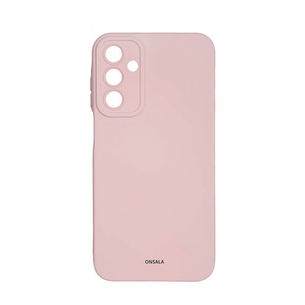 Onsala Samsung Galaxy A15 Deksel Silikon Chalk Pink