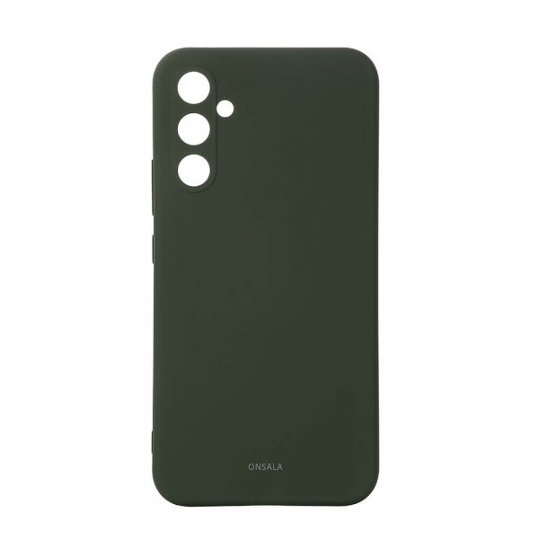 Onsala Samsung Galaxy A35 Deksel Silicone Touch Olive Green