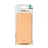 Onsala Samsung Galaxy A55 Deksel Silicone Touch Apricot