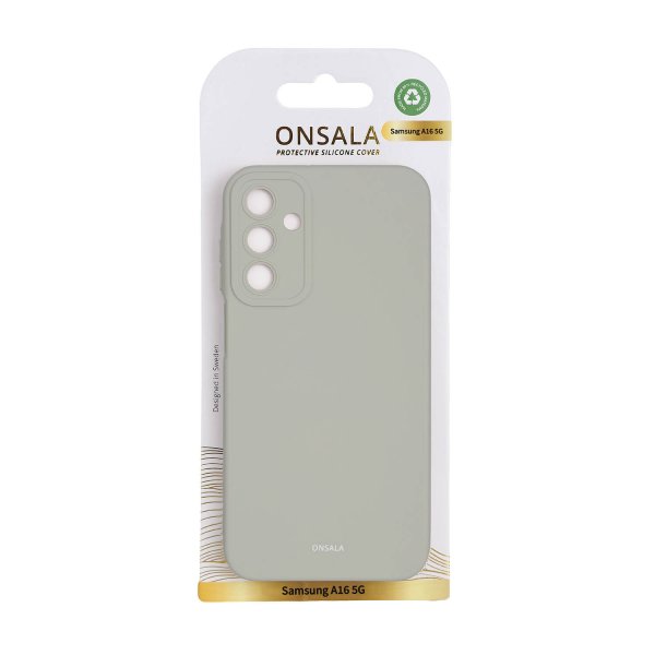 Onsala Samsung Galaxy A16 Deksel Silicone Touch Concrete