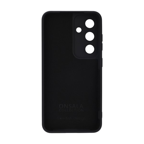 Onsala Samsung Galaxy S25 Deksel Silicone Touch Svart