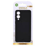 Onsala Samsung Galaxy S25 Edge Deksel Silicone Touch Svart