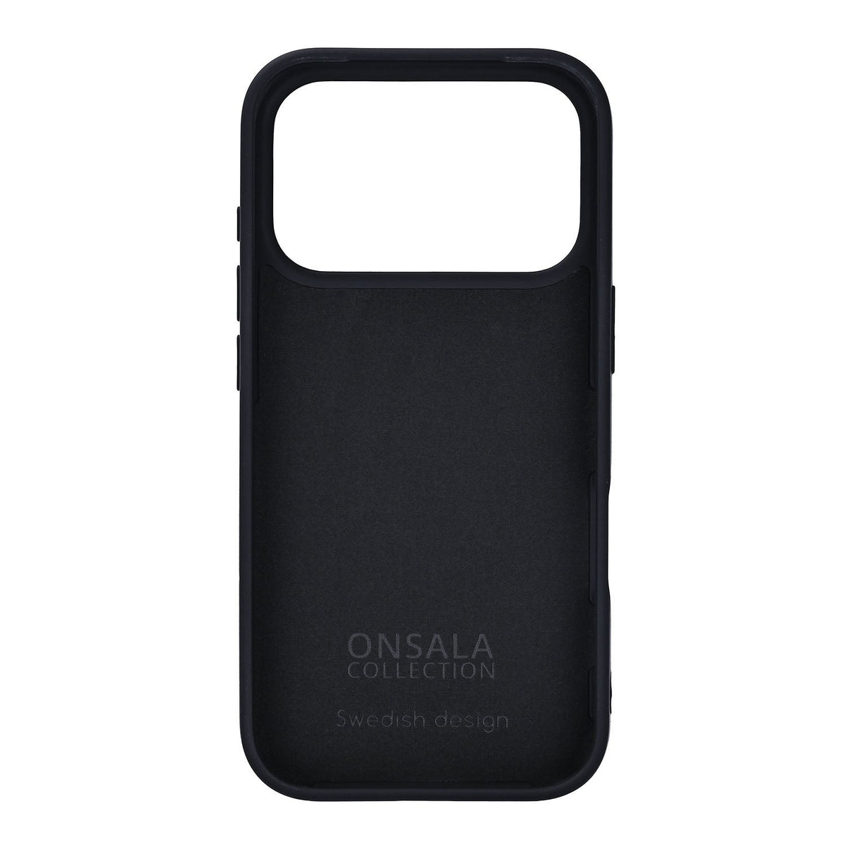 Onsala iPhone 17 Pro/iPhone 18 Pro Deksel Silikonfølelse Svart