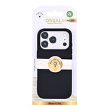 Onsala iPhone 17 Pro/iPhone 18 Pro Deksel Silikonfølelse Svart
