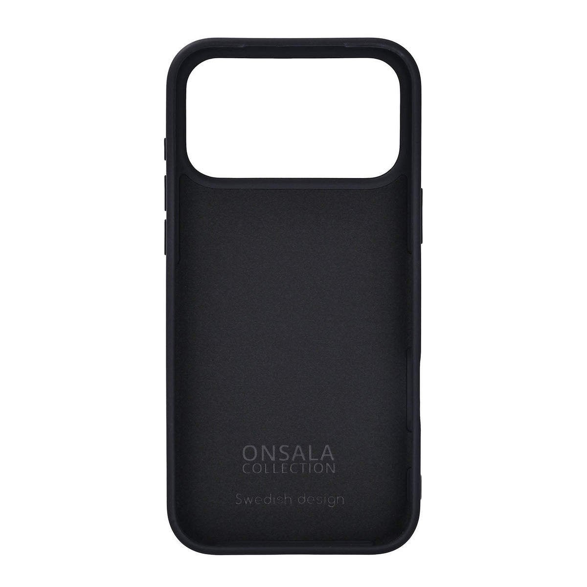Onsala iPhone 17 Pro Max/iPhone 18 Pro Max Deksel Silikonfølelse Svart