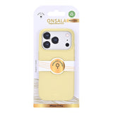 Onsala iPhone 17 Pro/iPhone 18 Pro Deksel Silikonfølelse Lemon