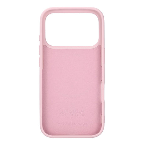 Onsala iPhone 17 Pro/iPhone 18 Pro Deksel Silikonfølelse Chalk Pink