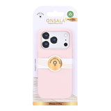 Onsala iPhone 17 Pro/iPhone 18 Pro Deksel Silikonfølelse Chalk Pink