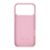 Onsala iPhone 17 Pro Max/iPhone 18 Pro Max Deksel Silikonfølelse Chalk Pink
