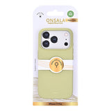 Onsala iPhone 17 Pro Deksel Silicone Touch Lime