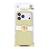 Onsala iPhone 17 Pro Max Deksel Silicone Touch Lime