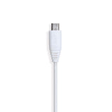 Gear Ladekabel Micro-USB til USB-A 1m Hvit