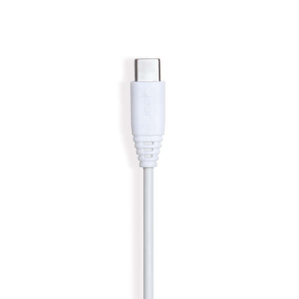 Gear Ladekabel USB-A til USB-C 1m Hvit