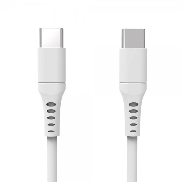Gear Ladekabel USB-C til USB-C 3m Hvit