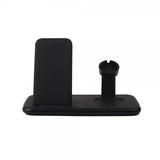Gear Trådløs Trippel QI Lader Mobil/Watch/Airpods 20W Svart