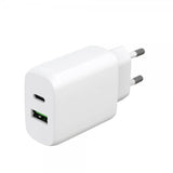 Gear Lader PD/PPS Travel Charger 30W + QC 18W Hvit