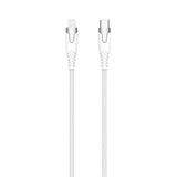 Gear Kabel Kevlar USB-C /Lightning 1.5m Hvit