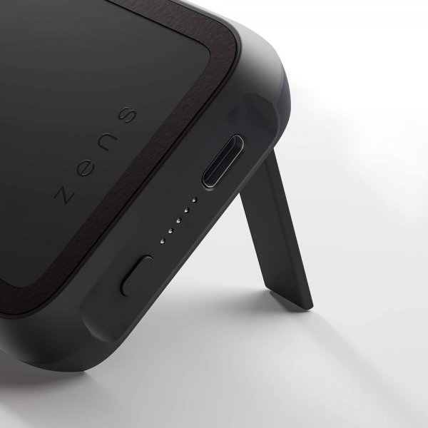 Zens Magnetic Single Powerbank with Stand 10000 mAh