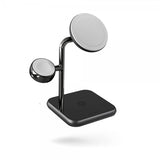 Zens 4-in-1 MagSafe + Watch Trådløs Charging Station Svart
