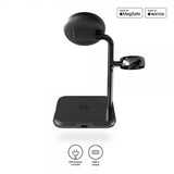 Zens 4-in-1 MagSafe + Watch Trådløs Charging Station Svart