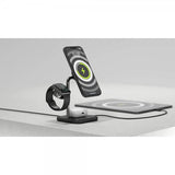 Zens 4-in-1 MagSafe + Watch Trådløs Charging Station Svart