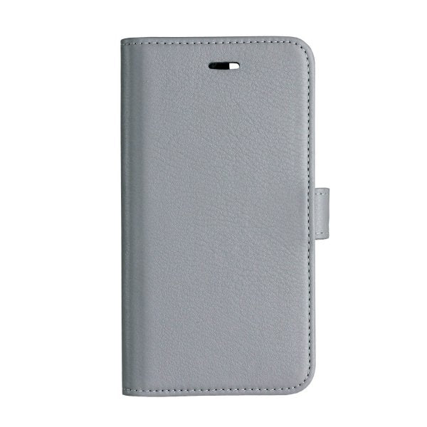 Onsala iPhone X/Xs Etui Ekte Skinn Grå