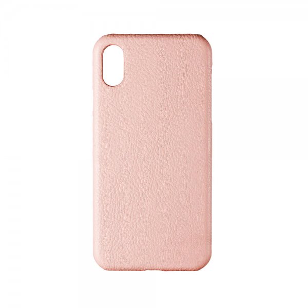 Onsala iPhone X/Xs Deksel Ekte Skinn Rosa
