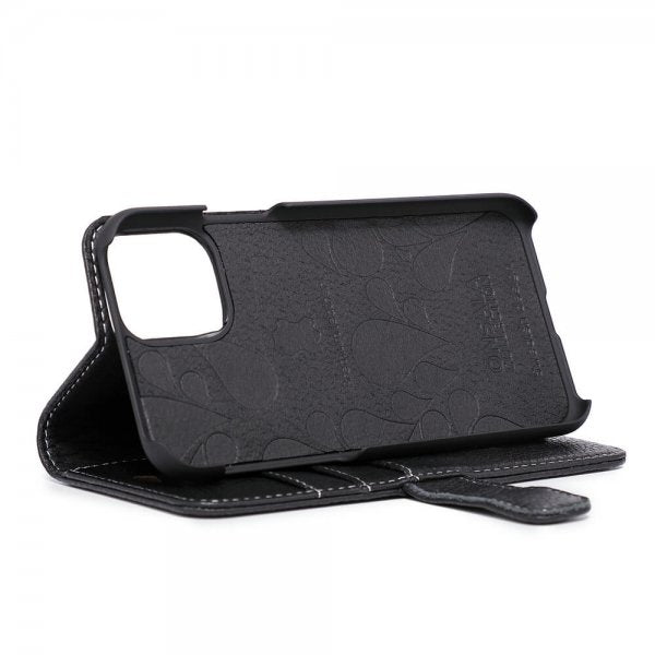 Onsala iPhone 11 Pro Etui Ekte Skinn Svart