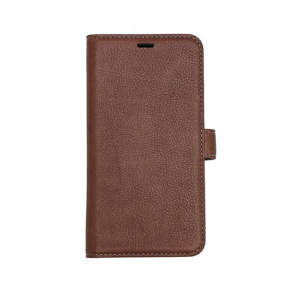Onsala iPhone 11 Pro Max Etui Ekte Skinn Brun